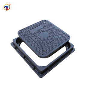 공장 맞춤형 GRP 복합재 수지 맨홀 커버 도로 안전 시설용 섬유 유리 맨홀 커버 - Product Image 2