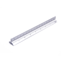 Règle triangulaire d'échelle d'ingénierie et de dessin architecturale personnalisée en usine, en alliage d'aluminium, outils de mesure multifonctionnels