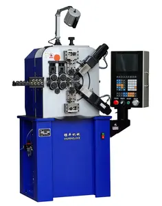 CNC8620 6 eksenli cnc bahar eski küçük toz sıkıştırma küçük tel cnc bahar bobin makinesi yapmak