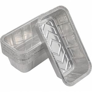 Heavy Duty 21 X 13 Full Size Rectangle Aluminum Steam Table Pans with <b>Foil</b> Lid Oven Safe Food Grade 90g/100g/120g - Product Image 1