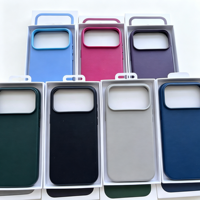 Nouvelle coque de téléphone portable en cuir Buniess pour iPhone 18 Pro Max, avec recharge sans fil magnétique et protection antichoc