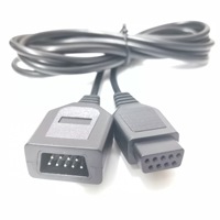 Câble d'extension de contrôleur MD de 1.8M, pour Console de jeu MD 16 bits, cordon d'extension de manette MD à 9 broches, accessoires de jeu