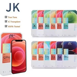 Écran LCD Série JK pour <span class=keywords><strong>iPhone</strong></span> X <span class=keywords><strong>XS</strong></span> XR 11 12 13 14 15 16 16e Pro Max Plus Mini – Remplacement d'Écran Tactile et Numériseur - Product Image 1