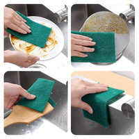 Tampon à récurer de polissage Durable vert en nylon abrasif direct d'usine