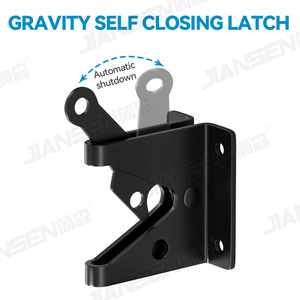 JIANSEN Loquet automatique à verrouillage manuel <span class=keywords><strong>Safetech</strong></span> Loquet de verrouillage de porte - Product Image 5