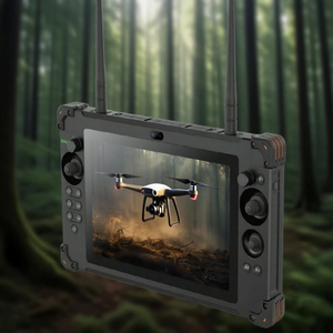 Station de contrôle au sol pour drone UAV avec écran tactile de 8 pouces, portée de 15 km, 30 km, 50 km, 100 km, 150 km, 200 km, 300 km - Product Image 3
