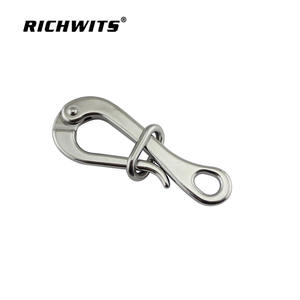 RICHWITS Stainless Steel 316 Gooseneck Hook Release & Spring Goosehead Hook <b>Marine</b> <b>Hardware</b> - Product Image 5