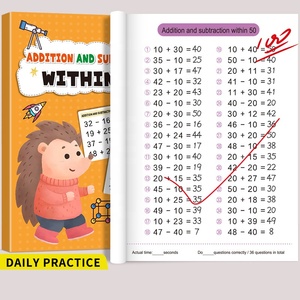 Capacitación especializada en matemáticas-Libro <span class=keywords><strong>de</strong></span> práctica <span class=keywords><strong>de</strong></span> sumas y restas dentro <span class=keywords><strong>de</strong></span> 100 - Product Image 1