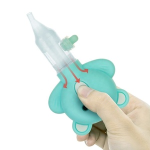 Aspirador <span class=keywords><strong>Nasal</strong></span> Manual para Bebés, de Silicona de Grado Alimenticio, Producto para Limpiar Mocos, con Clip - Product Image 5