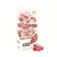 Nieuw Product Groothandel Op Maat Private Label Diverse Fruit Candy Kubus Mango Gummy Candy Cube