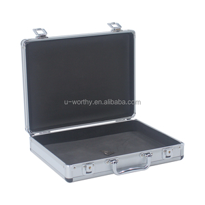 OEM Custom Size argento duro in alluminio portautensili pesante strumento e attrezzatura porta valigetta con imbottitura in schiuma - Product Image 5