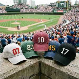 Gorra Plana de Algodón 100% con Logotipo Bordado Personalizado, Diseño Personalizado, Gorra de Béisbol Unisex de Alta Calidad con 6 Paneles y Cierre a Presión - Product Image 3