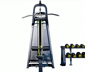 Machine de tirage vertical commerciale à charge par poulie, équipement de <span class=keywords><strong>musculation</strong></span> professionnel pour l'entraînement du dos et des épaules - Product Image 4