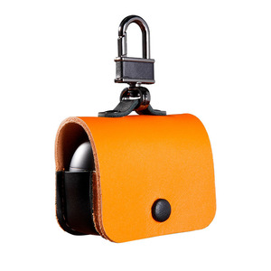 Funda de cuero genuino de alta calidad para auriculares Bluetooth para <span class=keywords><strong>Huawei</strong></span> <span class=keywords><strong>Freebuds</strong></span> <span class=keywords><strong>Pro</strong></span> 1 2 Funda de cuero real - Product Image 1