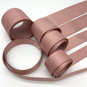 Tùy Chỉnh Handmade Quần Áo Satin Nhãn Burgundy Rose <span class=keywords><strong>Gold</strong></span> Quà Tặng Đầy Màu Sắc Ribbon Với Logo - Product Image 1