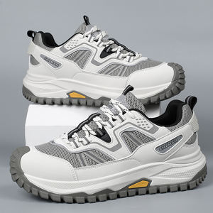 Chaussures de randonnée pour hommes, décontractées, respirantes, à lacets, légères, tendance, confortables - Product Image 1