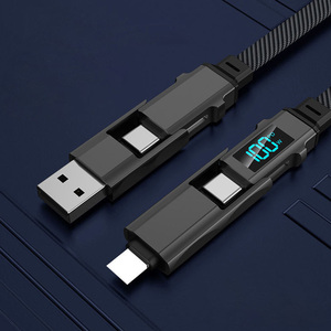 <span class=keywords><strong>2025</strong></span> xu hướng mới nóng bán dẫn hiển thị 4 trong 1 đa chức năng sạc nhanh USB Loại C Cá<span class=keywords><strong>p</strong></span> dữ liệu cho Iphone 15 16 Android - Product Image 6