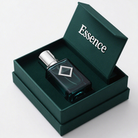 Boîte cadeau magnétique personnalisée pour collection de mini-parfums avec logo
