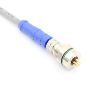 ชุดสายเคเบิลพีวีซีพร้อมปลั๊กตัวผู้แบบตรง M8 5 ขา รหัส B - Product Image 1