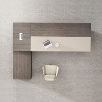 Scrivania Direzionale Moderna di Lusso, Ecologica, Facile da Montare, a Forma di L, in Legno, Estensibile, per CEO e Dirigenti