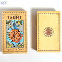 MK Grand format 78 cartes 70*120mm Jeu de cartes en papier portable Impression personnalisée en gros Cartes de tarot avec guide