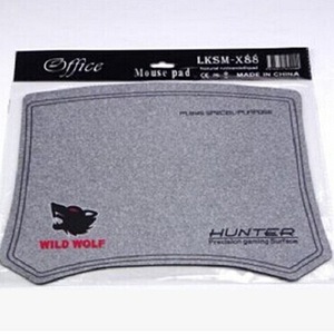 Wild Wolf Mousepad 250x300x2mm Natural Rubber <b>Gaming</b> Surface Precision Control - Product Image 3