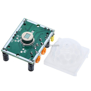 Zopro HC-SR501 <span class=keywords><strong>PIR</strong></span> Mô-đun cảm biến hồng ngoại quang học cơ thể con người phát hiện chuyển động 5-20V cho Raspberry Pi - Product Image 6