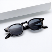Lunettes de soleil rétro carrées à monture intégrale, légères et confortables, modèle 663 PC UV400 anti-UV, pour hommes et femmes, usage quotidien, certifiées CE - Vente Flash