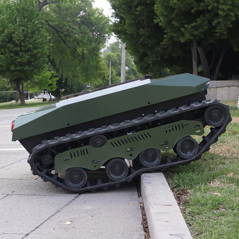 All terrain ugv robot agriculture remote control transporter track rc ...