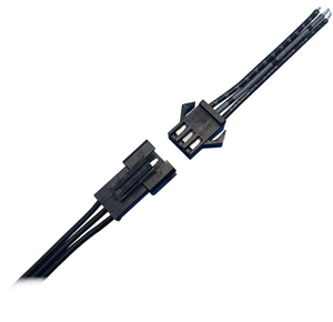 Direktlieferung ab Werk: 2-adriges SM-Anschlusskabel 2,54 mm² Kabelbaum für LED-Downlights und Deckenleuchten mit Stecker und Buchse - Product Image 5