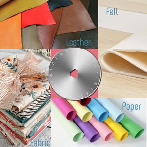 Juego de cuchillas rotativas para Olfa, cortador rotativo de SKS-7, hoja plateada de 45mm, 5 uds./10 Uds., gran oferta - Product Image 4