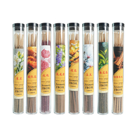 Bâtons d'encens naturels roulés à la main, biologiques, parfum floraux, matériau en pétales, bâtons aromatiques écologiques pour la décoration et la fragrance de la maison