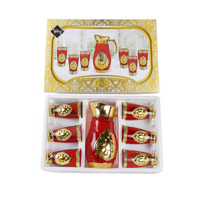 Bouilloires à eau froide en verre plaqué or en gros pour la décoration intérieure et les tasses à thé – Élégants coffrets cadeaux pour l'accueil - Product Image 1