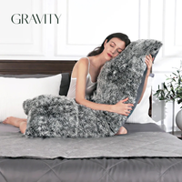 Nouveauté Oreiller de corps en fourrure de lapin doux en mousse à mémoire de forme Soins cervicaux Oreiller de lit long pour adultes pour dormir