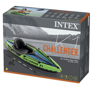 <span class=keywords><strong>INTEX</strong></span> 68306 <span class=keywords><strong>Challenger</strong></span> K2 2 personnes gonflable PVC bâche <span class=keywords><strong>Kayak</strong></span> pêche enfants et adultes Ce 2 personnes bateau électrique 3 ans - Product Image 4