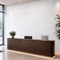 Panneau mural en PVC marbré, surface haute brillance, motifs multiples, matériau de décoration intérieure personnalisé OEM Y Board