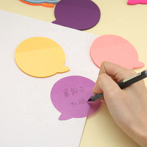 Poste clair voir des <span class=keywords><strong>bulles</strong></span> de discours transparentes colorées <span class=keywords><strong>Notes</strong></span> autocollantes uniques - Product Image 4