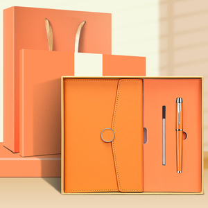 Factory <span class=keywords><strong>Promotion</strong></span> Hochwertiges A5 Softcover Journal Notebook-Set mit Stift und Box - Product Image 4