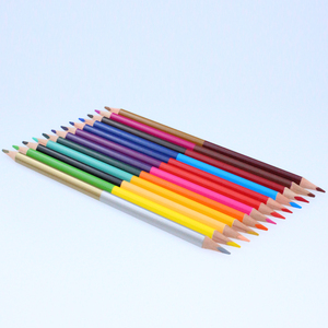 Crayons <span class=keywords><strong>de</strong></span> couleur double, forme <span class=keywords><strong>triangulaire</strong></span>, ronde, hexagonale, bois <span class=keywords><strong>de</strong></span> tilleul, 12/24/36 couleurs, certifiés pour la sécurité des enfants - Product Image 3