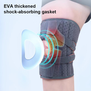 Rodillera Deportiva Ajustable de Neopreno Grueso Unisex con Cierre de Gancho y Bucle, Personalizable, Cómoda, Transpirable, para Alivio del Dolor y Soporte de Primavera - Product Image 3