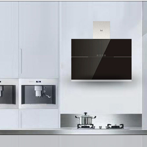 Campanas Extractoras de 15m³/min y 310pa, Extractor de <span class=keywords><strong>Cocina</strong></span> de 310W con Panel de Vidrio, Control Táctil, Apertura Automática de Vidrio D601 - Product Image 3