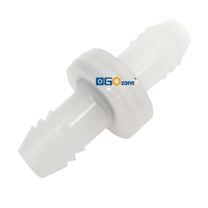 3/8" Kunststoff-Rückschlagventil mit Schlauchtülle, PVDF-Gehäuse, Fluorkautschuk-Membran, für Spa, Ozon, Aquarium, <span class=keywords><strong>KH</strong></span>-CDP3 DGOzone - Product Image 1