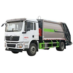 Vente chaude, neuve ou d'occasion, 8 tonnes 10 tonnes, Chine Camion à ordures compacteur Camion à ordures - Product Image 1