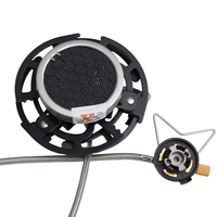Vente en gros Réchaud à induction léger et coupe-vent Mini réchaud à gaz de cuisson portable pliable pour le camping