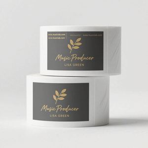 Custom Luxury Shiny Waterproof Eco-friendly Adhesive <b>Sticker</b> Laminated Surface Custom Shapes for Eye Cream Cosmetic Labels - Product Image 2