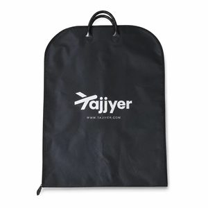 Custom Printed Oxford Fabric Suit Garment Bag, Large Capacity Handheld Jacket Storage <b>Pouch</b> for Bulk Wholesale & Boutique Retail - Product Image 1