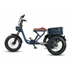 Tricycle électrique K4 à 3 roues, vélo électrique utilitaire pour le <span class=keywords><strong>transport</strong></span> familial, le <span class=keywords><strong>transport</strong></span> de marchandises et l'utilisation domestique - Product Image 3
