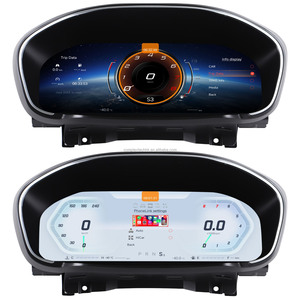 หน้าจอ LCD ดิจิตอลขนาด 12.3 นิ้ว สำหรับรถยนต์เรโนลต์ เมแกน 4 ปี 2016-2023 แผงหน้าปัดมาตรวัดความเร็ว พร้อม CarPlay - Product Image 2