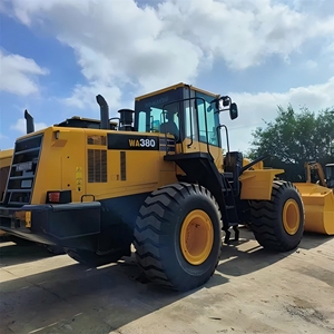 Modelo antiguo 5t Cargador de ruedas usado y precio barato <span class=keywords><strong>Komatsu</strong></span> <span class=keywords><strong>Wa380</strong></span> Pay Loader - Product Image 2