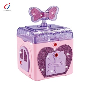 Chengji-caja ciega de plástico para chica, accesorios de joyería para chica, candado <span class=keywords><strong>sorpresa</strong></span> de juguete, <span class=keywords><strong>Cofre</strong></span> del Tesoro, tiktok - Product Image 3